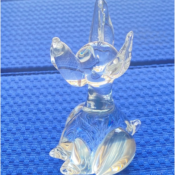 CRYSTAL GREAT DANE DOG VINTAGE EXCELLENT CONDITION LIKE NEW 6 3/8” TALL - Picture 6 of 10